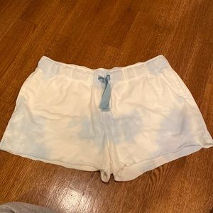 James blue tye dye shorts